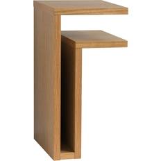 Maze Interior F Right Oak Wall Shelf 21cm
