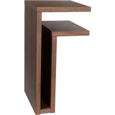 Bruna - Valnöt Hyllor Maze Interior F Right Walnut Wall Shelf 21cm