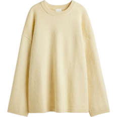 H&M Oversized Jumper - Light Yellow