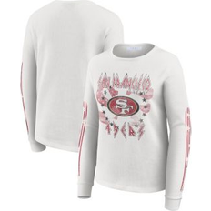Sports Fan Apparel Wear by Erin Andrews Women's White San Francisco T-Shirt XL