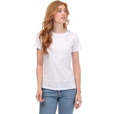 Armani Women Tops Armani Womens Ladies Crew Neck T-Shirt - White