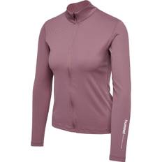 Pink - Træningstøj Skjorter Hummel Pulse W Zip Shirt