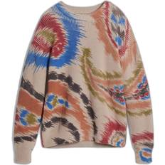Paisley Jumpers Desigual Round Neck Sweater Paisley - Multicolore