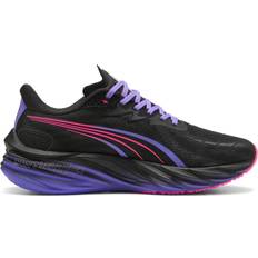 Puma Adult Sport Shoes Puma Velocity Nitro 4 Digitokyo Running Shoes - Black/Dark Amethyst
