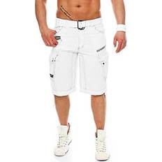 Geographical Norway Kläder Geographical Norway Mäns Shorts Panoramique - Vit