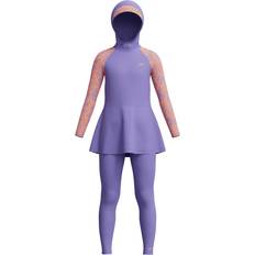 Polyester UV-sæt Børnetøj Speedo Girls Printed 3 Piece Swim Set - Purple Mist