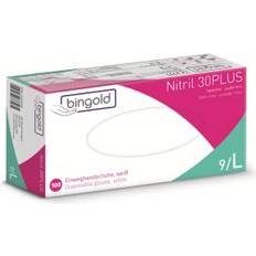 Engångshandskar Nitril 30PLUS - Vit