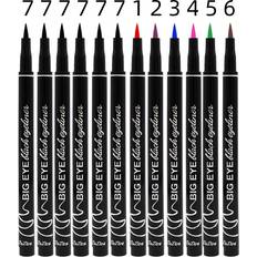 Makeup Temu Eyeliner Waterproof Long Lasting Non Removable Liquid Pen 12pcs