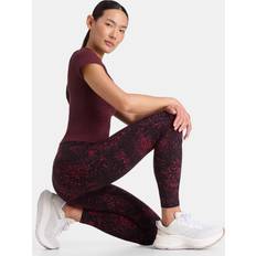 Röda - Träningsplagg Strumpbyxor & Stay-ups Sweaty Betty Power Workout Leggings Löpartights Red Tortoise Print - Dam