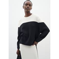 InWear Kayllaiw Pullover Dam Stickade Tröja - Whisper White