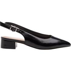 Fiorenza Wide Fit Block Heel Court Shoes