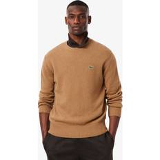 Lacoste Ull Tröjor Lacoste Carded Wool Crew Neck Datte Chine