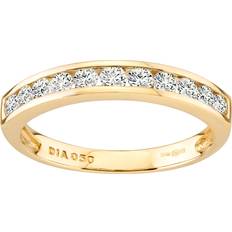 Eternity Rings - Yellow Mogul 9ct Yellow Gold Diamond Eternity Ring