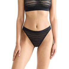 Sloggi Hög midja Trosor Sloggi Free Evolve String Lace Underkläder Dam - Black