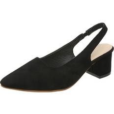 Black Heels & Pumps Temu High Heel Slip-On Casual 997
