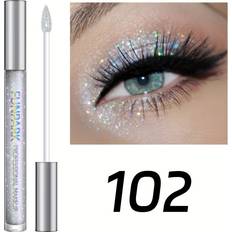 Makeup Temu Liquid Eye Shadow Palette Matte Shimmer Glitter Pigment Set - Nude Colors