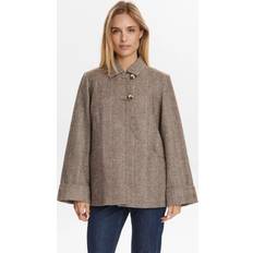 Herringbone Jacket - Brown