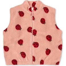 Konges Sløjd Västar Konges Sløjd Väst Jody Teddy Ladybug Pink - Röd