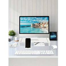 Laptop Stands Shein Adjustable Computer Monitor Stand With Smartphone