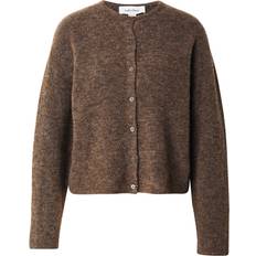 & Other Stories Mokkabrun Alpakauld Uld Cardigan Med Knapper Choko