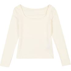 Drenge - Polyester Skjorter Kids Only Bluser T-Shirts Kogea 2-Ways Fit Top - Hvid