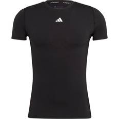 adidas Techfit Training Tee Black Men Streetwear