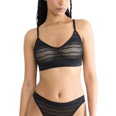 Sloggi Polyester BH:ar Sloggi Free Evolve PU Lace Bh Dam - Black