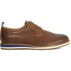 42 - Voksen Lave sko Dune London Blaksley Leather Lace-Up Shoes - Brown