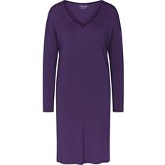 Breathable - Women Nightgowns Triumph Timeless Sensuality Sleepshirt V-Ausschnitt - Lila