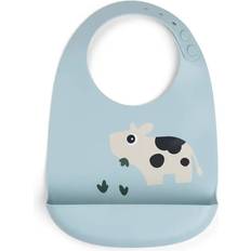 Non-Toxic Food Bibs Done by Deer Silicone Bib Dotti