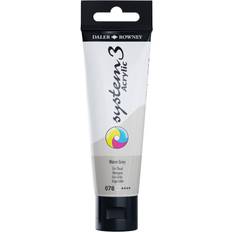 Daler Rowney System 3 Acrylic Paint 59ml, Warm Grey