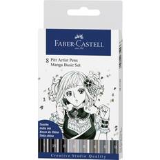 Faber-Castell Fineliners Faber-Castell Artistpen Pitt Manga 8-pack