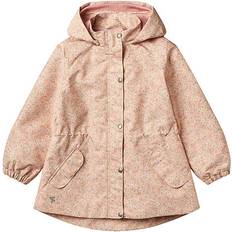 Lightweight Jackets - Waterproof Wheat Kid's Ada Jacket - Lemonade Flowers (7215-941R GRS-9514)