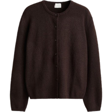 H&M Kofta Med Lös Passform - Mörkbrun
