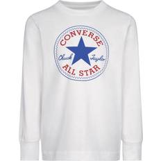 Converse Junior Long Sleeve T-shirt Chuck Patch - White (966243-001)