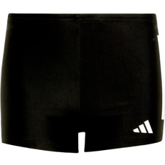 adidas 3-Stripes Swim Boxers - Black/White
