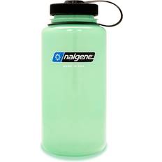 Wide mouth nalgene Nalgene Wide Mouth Sustain Glow Green Water Bottle 0.946L