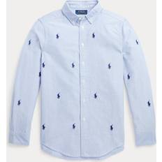 Blue Shirts Children's Clothing Polo Ralph Lauren Big Kid's Polo Pony Cotton Oxford Shirt - Blue (323878876001)