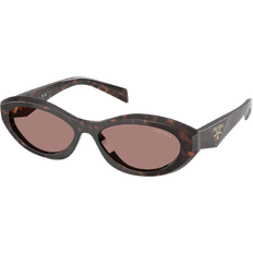 Prada Dame - Tortoises Solbriller Prada Solbriller - Brun