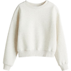 H&M Crew Neck Sweatshirt - Cream Marl (1228171021)