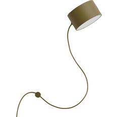 Green Wall Lamps Muuto Post Lamp Brown Green Wall light