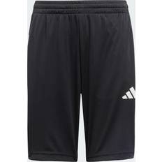 Shorts Trousers adidas Kid's Train Essentials 3-Stripes Shorts - Black/White (JJ1038)