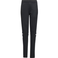 Adidas Bukser Børnetøj adidas Black Squadra 25 Training Joggers Kids - Sort/Hvid