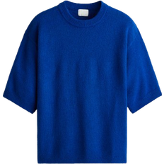 H&M Knitted T-shirt - Bright Blue