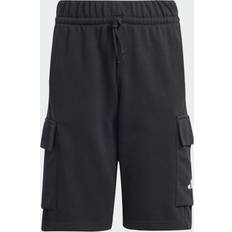 adidas Barn Essentials Cargo Shorts - Black/White