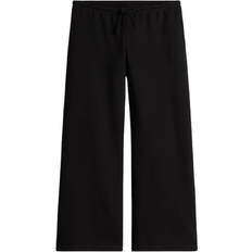H&M Brushed Inside Joggers - Black (1298439054)