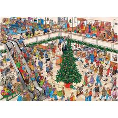 Jan Van Haasteren Pussel Jan Van Haasteren Pussel Christmas Mall 1000 Bitar