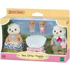 Soft Dolls Dolls & Doll Houses Sylvanian Families Sea Otter Family 5803
