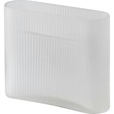 Muuto Ridge White Vase 16.5cm