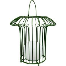 Svarta Lyktor Dyberg Larsen LED-bordslampa Korg Grön Metall Lykta